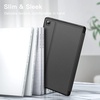 image:imageJETech Folio Case for Samsung Galaxy Tab A7 104 Black  For SMT500T505T507 2020 Model MultiAngle Stand Cover Slim Protective Cover Auto WakeSleepBlack