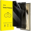 image:imageJETech TPU Privacy Screen Protector for Samsung Galaxy S24 Ultra 2Pack  AntiSpy TPU Film Fingerprint Unlock Compatible SelfHealing Protection CaseFriendlyGalaxy S24 Ultra
