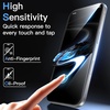 image:imageJETech 9H Screen Protector for iPhone 17 Pro Max Smooth Curved Edge  3Pack Black Border Design Tempered Glass AutoAlign Installation CaseFriendlyiPhone 17 Pro Max