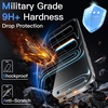 image:imageJETech 9H Screen Protector for iPhone 17 Pro Max Smooth Curved Edge  3Pack Black Border Design Tempered Glass AutoAlign Installation CaseFriendlyiPhone 17 Pro Max