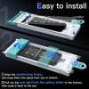 image:imageJETech 9H Screen Protector for iPhone 17 Pro Max Smooth Curved Edge  3Pack Black Border Design Tempered Glass AutoAlign Installation CaseFriendlyiPhone 17 Pro