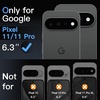 image:imageJETech AntiReflective 9H Screen Protector for Google Pixel 1111 Pro  2Pack Tempered Glass Film AR Coating Easy Installation Kit with OneStep Alignment Tray Fingerprint Unlock CompatiblePixel 1111 Pro