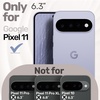 image:imageJETech Magnetic Silicone Case for Google Pixel 11 Light Pink  Compatible with MagSafe Swirl Texture FourCorner Shockproof Protection Metal Camera Ring Metal Buttons Soft Grip