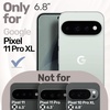 image:imageJETech Magnetic Silicone Case for Google Pixel 11 Pro XL Light Pink  Compatible with MagSafe Swirl Texture FourCorner Shockproof Protection Metal Camera Ring Metal Buttons Soft Grip