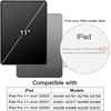 image:imageJETech Business Case for iPad Pro 11 432 Black  Cover for 202220212020 Model PU Leather Design Pencil Holder amp Pocket MultiAngle ViewingBlack
