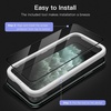 image:imageJETech FullCoverage Screen Protector for iPhone 12 Pro Max 3Pack  Black Edge Tempered Glass Easy Installation Tool HD Clear CaseFriendlyiPhone 11 Pro Max  iPhone XS Max