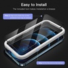 image:imageJETech FullCoverage Screen Protector for iPhone 12 Pro Max 3Pack  Black Edge Tempered Glass Easy Installation Tool HD Clear CaseFriendlyiPhone 1212 Pro