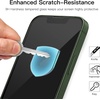 image:imageJETech FullCoverage Screen Protector for iPhone 12 Pro Max 3Pack  Black Edge Tempered Glass Easy Installation Tool HD Clear CaseFriendlyiPhone 13 mini