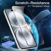 image:imageJETech FullCoverage Screen Protector for iPhone 12 Pro Max 3Pack  Black Edge Tempered Glass Easy Installation Tool HD Clear CaseFriendlyiPhone 16