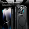 image:imageJETech Rugged Magnetic Case for iPhone 14 Pro Black  Compatible with MagSafe DualLayer Protection HeavyDuty Shockproof Phone CoverBlack