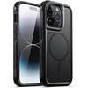 image:imageJETech Rugged Magnetic Case for iPhone 14 Pro Black  Compatible with MagSafe DualLayer Protection HeavyDuty Shockproof Phone CoverBlack