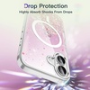 image:imageJETech Magnetic Glitter Case for iPhone Air ClearPink
