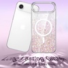 image:imageJETech Magnetic Glitter Case for iPhone Air ClearPink