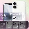 image:imageJETech Magnetic Glitter Case for iPhone Air ClearPink