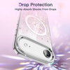 image:imageJETech Magnetic Glitter Case for iPhone Air ClearPink