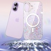 image:imageJETech Magnetic Glitter Case for iPhone Air ClearPurple