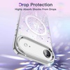 image:imageJETech Magnetic Glitter Case for iPhone Air ClearPurple