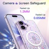 image:imageJETech Magnetic Glitter Case for iPhone Air ClearPurple