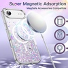 image:imageJETech Magnetic Glitter Case for iPhone Air ClearPurple
