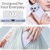 image:imageJETech Magnetic Silicone Case for iPhone 17 Pro Light PinkLight Blue