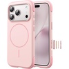 image:imageJETech Magnetic Silicone Case for iPhone 17 Pro Light PinkLight Pink