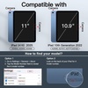 image:imageJETech 360 Rotating Case for iPad A16 11th10th Gen BlackBlack