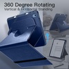 image:imageJETech 360 Rotating Case for iPad A16 11th10th Gen BlackNavy