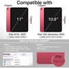 image:imageJETech 360 Rotating Case for iPad A16 11th10th Gen BlackPink