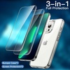 image:imageJETech 3 in 1 Case for iPhone 13 Pro AntiYellowing ClearClear