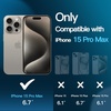 image:imageJETech Screen Protector for iPhone 13 Pro Max 22 PackiPhone 15 Pro Max
