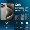 image:imageJETech 3 in 1 Matte Case for iPhone 15 Pro Natural TitaniumNatural Titanium