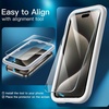 image:imageJETech 3 in 1 Matte Case for iPhone 15 Pro Natural TitaniumNatural Titanium