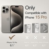image:imageJETech Magnetic Kickstand Case for iPhone 15 Pro Natural TitaniumNatural Titanium