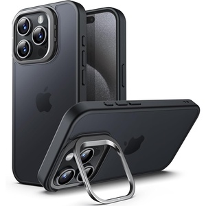 image:imageJETech Kickstand Case for iPhone 15 Pro Black TitaniumBlack Titanium