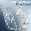 image:imageJETech 360 Rotatable Ring Stand Case for iPhone 18 Pro Max ClearClear
