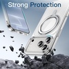 image:imageJETech 360 Rotatable Ring Stand Case for iPhone 18 Pro Max ClearClear