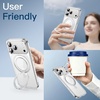 image:imageJETech 360 Rotatable Ring Stand Case for iPhone 18 Pro Max ClearClear