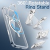 image:imageJETech 360 Rotatable Ring Stand Case for iPhone 18 Pro Max ClearClear
