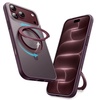 image:imageJETech 360 Rotatable Ring Stand Case for iPhone 18 Pro Max ClearDark Cherry