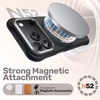 image:imageJETech Magnetic Silicone Case for iPhone 18 Pro17 Pro Light PinkBlack
