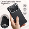 image:imageJETech Magnetic Silicone Case for iPhone 18 Pro17 Pro Light PinkBlack