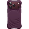 image:imageJETech Magnetic Silicone Case for iPhone 18 Pro17 Pro Light PinkDark Cherry