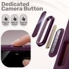 image:imageJETech Magnetic Silicone Case for iPhone 18 Pro17 Pro Light PinkDark Cherry