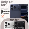 image:imageJETech Magnetic Silicone Case for iPhone 18 Pro17 Pro Light PinkDeep Blue