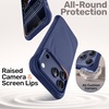 image:imageJETech Magnetic Silicone Case for iPhone 18 Pro17 Pro Light PinkDeep Blue