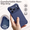 image:imageJETech Magnetic Silicone Case for iPhone 18 Pro17 Pro Light PinkDeep Blue