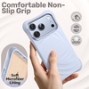 image:imageJETech Magnetic Silicone Case for iPhone 18 Pro17 Pro Light PinkGlacier