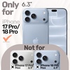 image:imageJETech Magnetic Silicone Case for iPhone 18 Pro17 Pro Light PinkGlacier