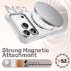 image:imageJETech Magnetic Silicone Case for iPhone 18 Pro17 Pro Light PinkLight Gray