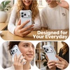 image:imageJETech Magnetic Silicone Case for iPhone 18 Pro17 Pro Light PinkLight Gray